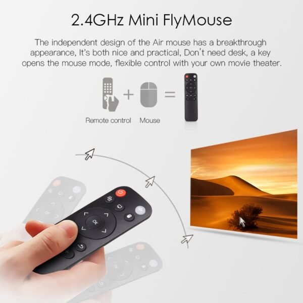 Wejoy DL-S9 220 Lumens 1280x720 720P Android 6.0 HD Bluetooth WiFi Smart Laser 3D Projector, Support HDMI / USB x 2 / TF Card - Image 10