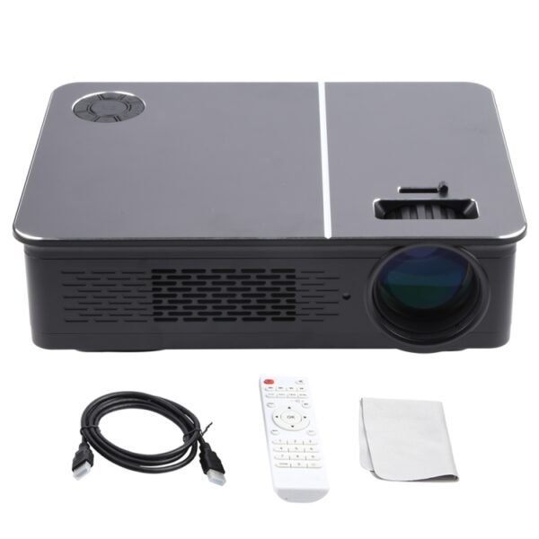 Wejoy L5 Home Theater Adjustable Optical Keystone Full HD 1080P LED LCD Video Projector with Remote Control - Image 2