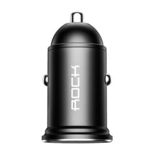 ROCK H11 4.8A 24W Mini Dual USB Car Charger, H11