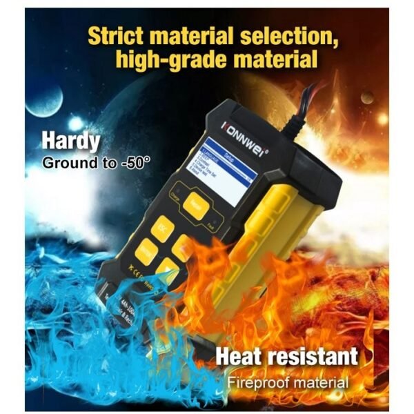 KONNWEI KW510 3 in 1 Car Battery Tester / Charger / Repairer, Support 8 Languages, KW510(EU Plug), KW510(US Plug) - Image 18