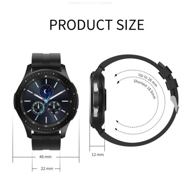 W68 1.54 inch Touch Screen IP67 Waterproof Smart Bracelet, Support Blood Oxygen Monitoring / Bluetooth Call / Heart Rate Monitoring, Style: Steel Strap - Image 2