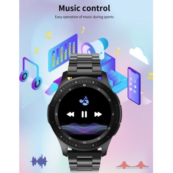 W68 1.54 inch Touch Screen IP67 Waterproof Smart Bracelet, Support Blood Oxygen Monitoring / Bluetooth Call / Heart Rate Monitoring, Style: Steel Strap - Image 17