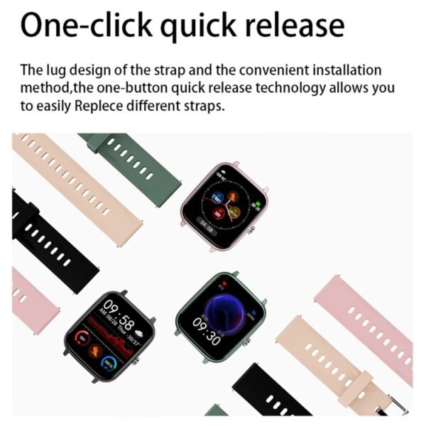 P6 1.54 inch TFT Color Screen IP68 Waterproof Smart Bracket, Support Bluetooth Call / Sleep Monitoring / Heart Rate Monitoring - Image 14
