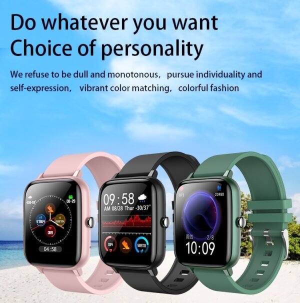P6 1.54 inch TFT Color Screen IP68 Waterproof Smart Bracket, Support Bluetooth Call / Sleep Monitoring / Heart Rate Monitoring - Image 4