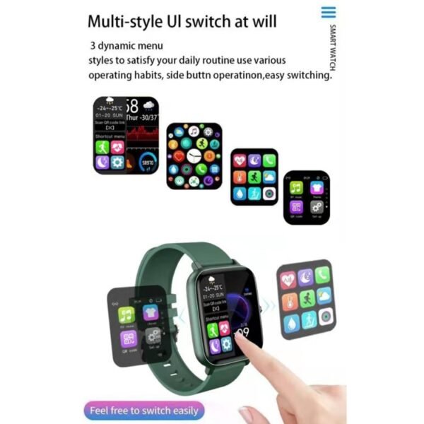 P6 1.54 inch TFT Color Screen IP68 Waterproof Smart Bracket, Support Bluetooth Call / Sleep Monitoring / Heart Rate Monitoring - Image 7