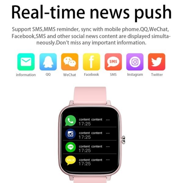 P6 1.54 inch TFT Color Screen IP68 Waterproof Smart Bracket, Support Bluetooth Call / Sleep Monitoring / Heart Rate Monitoring - Image 9