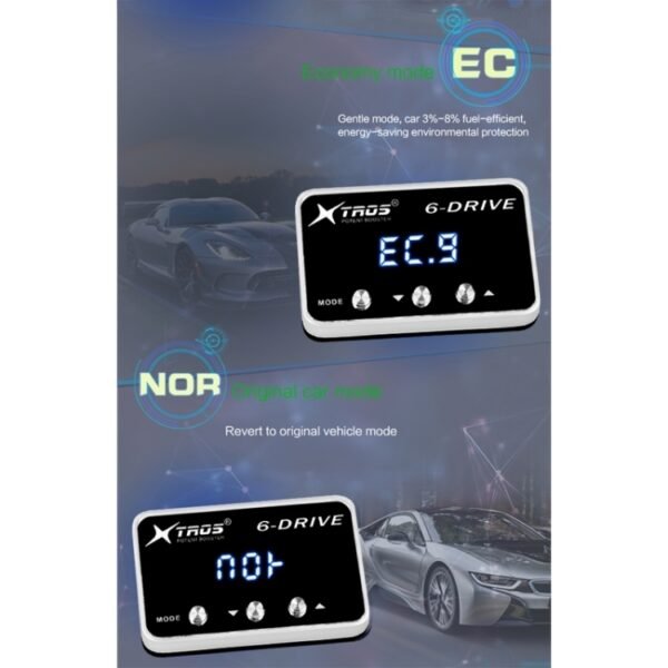 TROS TS-6Drive Potent Booster Electronic Throttle Controller, For Nissan Terra 2018-, For GreatWall Wingle 7 2012, For Nissan Sunny 2011-, For Nissan Qashqai 2008-, For Proton Alza, For Subaru Forester 2006- - Image 7