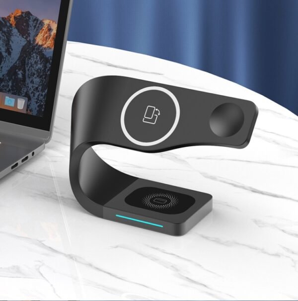 4 In 1 Multi-function Smart Magnetic Wireless Charger for iPhone & iWatches & AirPods - Image 8