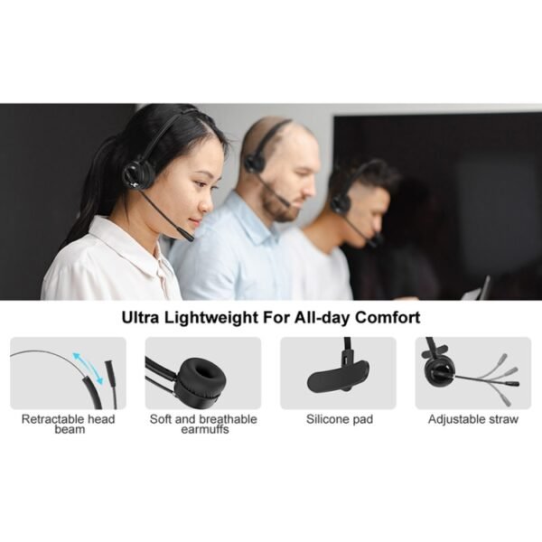 Anivia A8 Bluetooth Telephone Headset with Noise-cancelling Microphone - Image 7