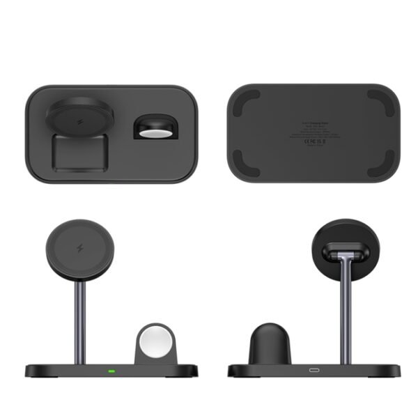 WA22 3 in 1 Magnetic Wireless Charger Phone Holder, WA22 - Image 2