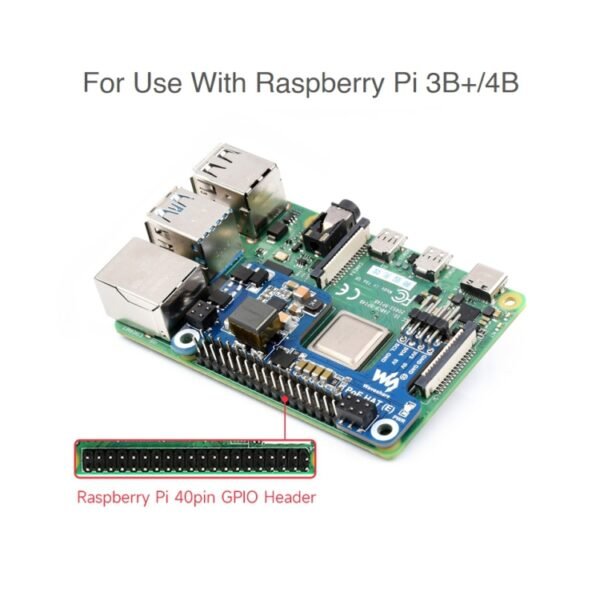 Waveshare Power over Ethernet HAT for Raspberry Pi 3B+/4B - Image 6