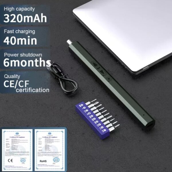 82 in 1 Multifunctional Mini Electric Screwdriver Set - Image 5