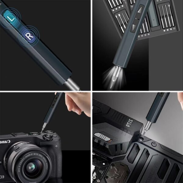 82 in 1 Multifunctional Mini Electric Screwdriver Set - Image 6