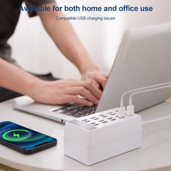 20-Ports Desktop USB Charger Station HUB - Image 8