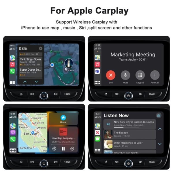 THT-020-2 USB + USB-C / Type-C Wired to Wireless Carplay Adapter for iPhone, THT-020-2 - Image 7