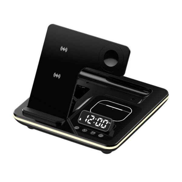 A93 15W 5 in 1 Multifunctional Foldable Wireless Charger Desktop Phone Stand - Image 13