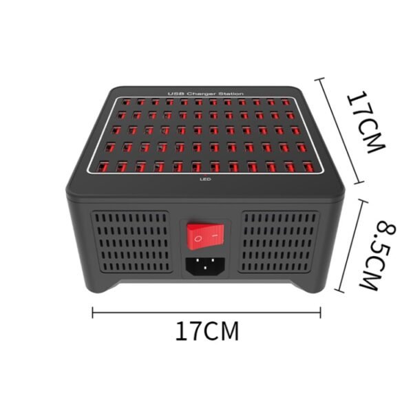 YFY-A78 300W 60 Ports USB Smart Charging Station, YFY-A78 - Image 3
