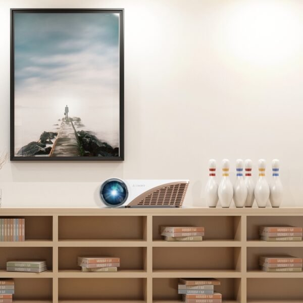 S6 1280x720 5500 Lumens Portable Home Theater LED HD Digital Projector - Image 3