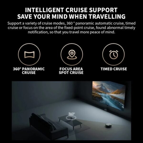 Original Xiaomi Smart Camera C700 4K 360 Viewing Angle Full-Color Night Vision AI Camera, US Plug - Image 14
