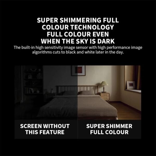 Original Xiaomi Smart Camera C700 4K 360 Viewing Angle Full-Color Night Vision AI Camera, US Plug - Image 7