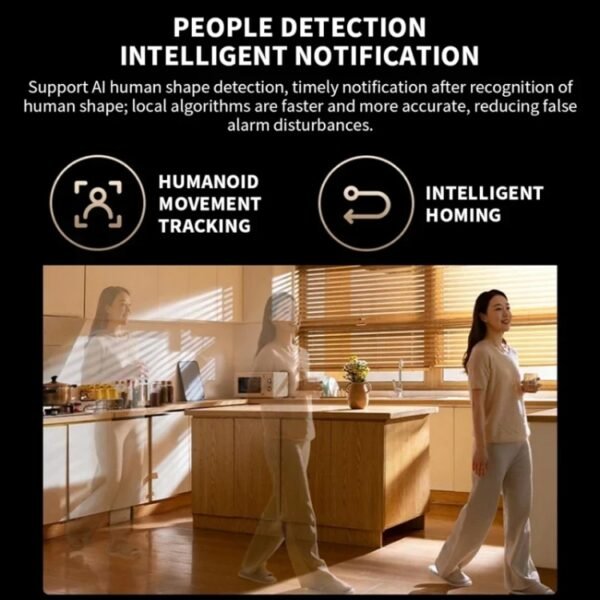 Original Xiaomi Smart Camera C700 4K 360 Viewing Angle Full-Color Night Vision AI Camera, US Plug - Image 9