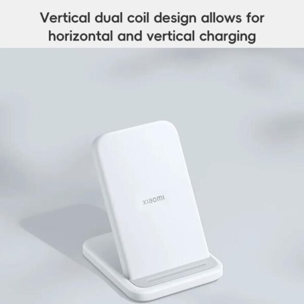 Original Xiaomi 30W Vertical Stand Wireless Charger, Vertical Stand - Image 3