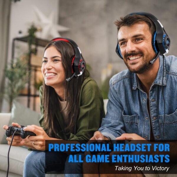 KOTION EACH GS400 Omni-directional Mic Gaming Headset, Length: About 1.9m, GS400 - Image 7