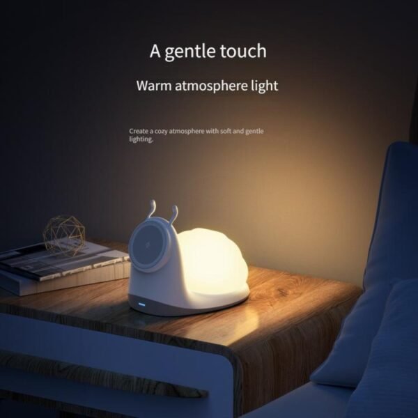 W11 Multifunctional Magnetic Wireless Charger with Night Light, W11 - Image 6