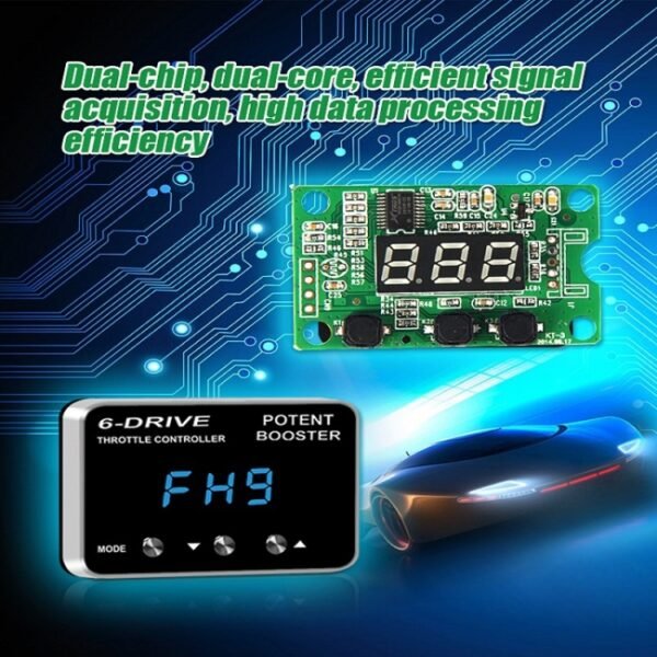 TROS TS-6Drive Potent Booster Electronic Throttle Controller, For Toyota Prado 2009+, For Toyota Land Cruiser 2005+ - Image 4