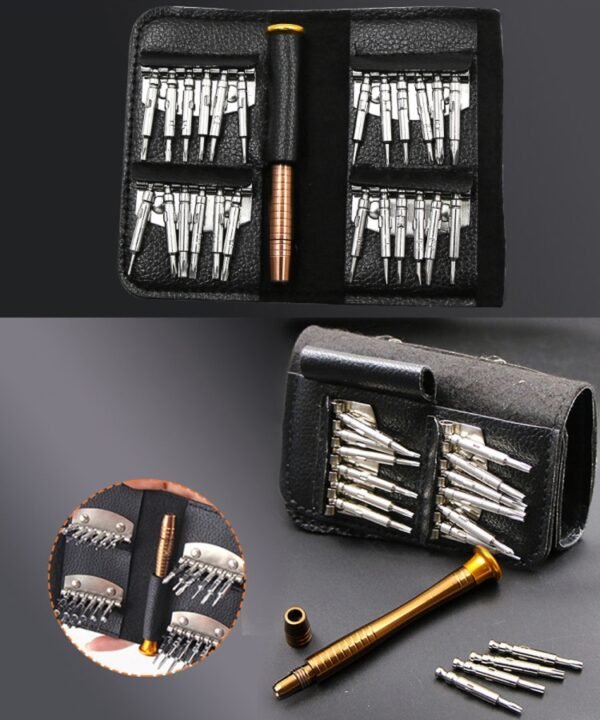 25 in 1 Screwdriver for iPhone 3/4/5/6,Galaxy, Huawei, Xiaomi, Other Smart Phones, Digital Cameras, Laptop, Watch, Glasses - Image 9