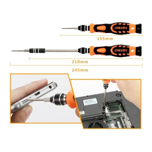 JAKEMY JM-6123 31 in 1 Color Ring Professional Screwdriver Repair Tool Set - Image 2