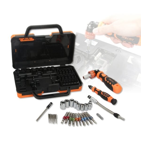 JAKEMY JM-6123 31 in 1 Color Ring Professional Screwdriver Repair Tool Set - Image 6