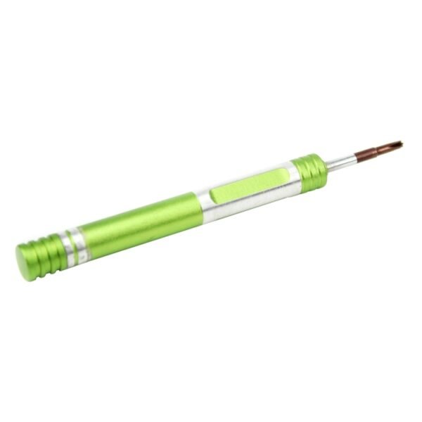 608-2.5 Hollow Cross Tip 2.5 Middle Bezel Repair Screwdriver(Green) - Image 3