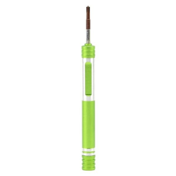 608-2.5 Hollow Cross Tip 2.5 Middle Bezel Repair Screwdriver(Green) - Image 4