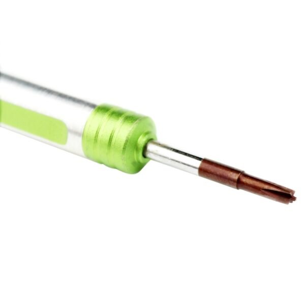 608-2.5 Hollow Cross Tip 2.5 Middle Bezel Repair Screwdriver(Green) - Image 5