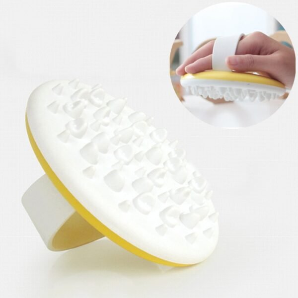 Bath Shower Body Relaxing Spa Scrub Glove Anti Cellulite Massager TPR Brush - Image 2