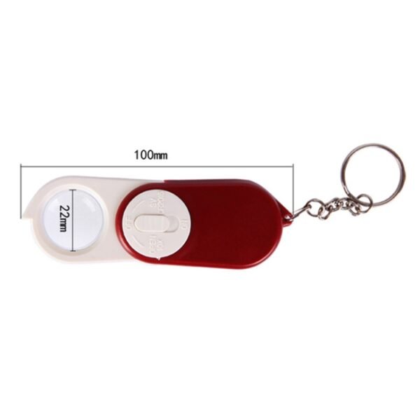 BEST BST-J106 10X Pocket Magnifier with LED Light, Random Color Delivery - Image 4