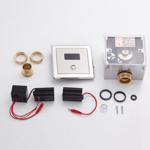 Recessed Wall in Type Flush Valve for Auto-induction Toilet, with Infrared Automatic Function DC - Image 6