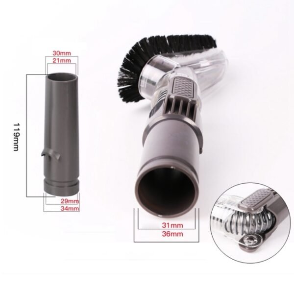 7pcs / Set Household Wireless Vacuum Cleaner Brush Head Parts Accessories for Dyson V6 - Image 6