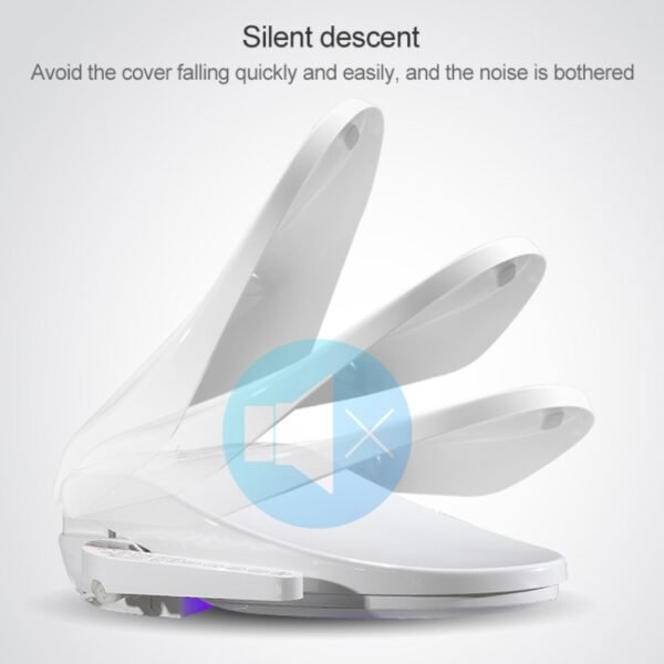 U Shape Multi-function Bathroom Automatic Cleaning Heating Intelligent Flush Toilet Cleaner Cover - Image 6
