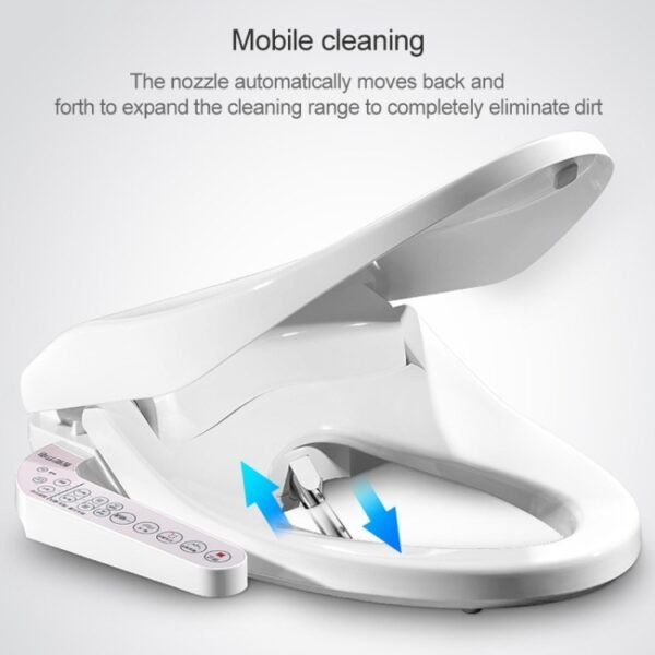 U Shape Multi-function Bathroom Automatic Cleaning Heating Intelligent Flush Toilet Cleaner Cover - Image 7