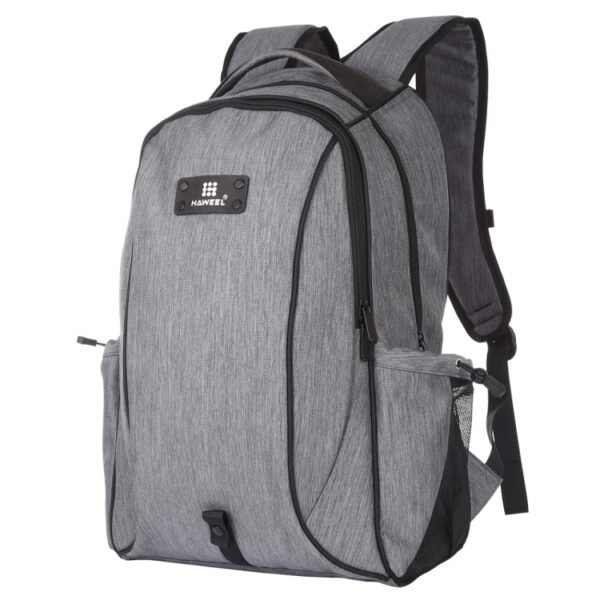 HAWEEL Outdoor Portable Canvas Dual Shoulders Laptop Backpack - Image 2