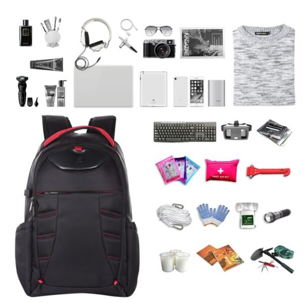 HAWEEL Foldable Removable Outdoor Portable Dual Shoulders Laptop Backpack - Image 6