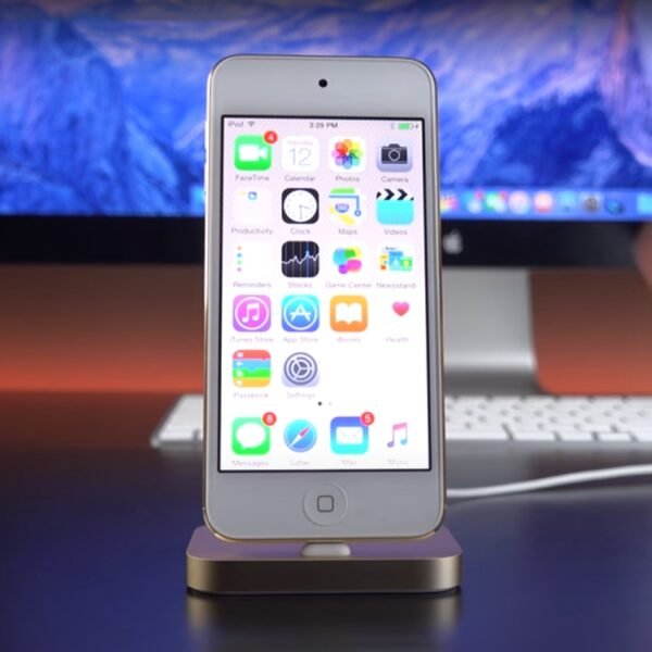 8 Pin Stouch Aluminum Desktop Station Dock Charger for iPhone - Image 6