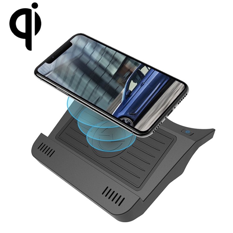 10W Car Fast Charging Wireless Charger for BMW 5 Series 2017-2021 / 6 Series 2018-2019, Left Driving, For BMW 5 Series 2017-2021