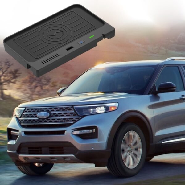 Car Fast Charging Wireless Charger for Ford Explorer 2020-2021, Left Driving, For Ford Explorer 2020-2021 - Image 11