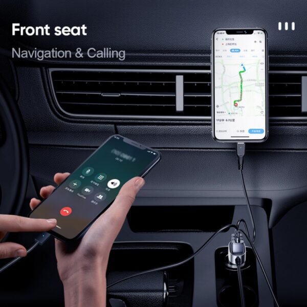 JOYROOM JR-CL03 6.2A Multi 5 Ports USB Smart Car Charger - Image 7