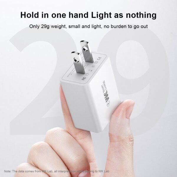 WK WP-U56 2A Dual USB Fast Charging Travel Charger Power Adapter, US Plug, US Plug - Image 4