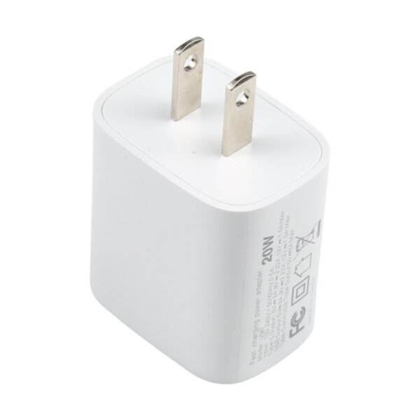 U087 20W USB-C / Type-C + USB Ports Fast Charging Travel Charger, US Plug - Image 3