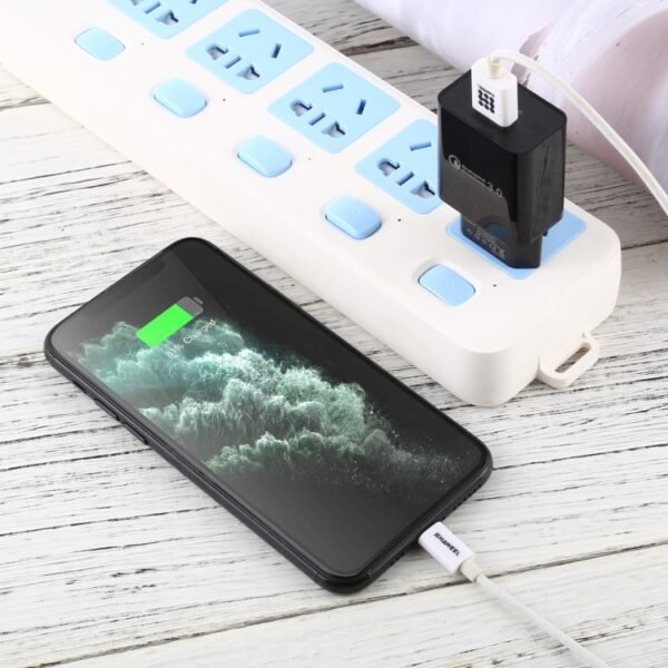 LZ-706 QC3.0 Single USB Port Travel Charger, EU Plug - Image 5